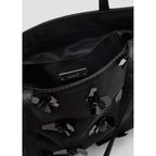 Sac À Main Avec Application De Fleurs