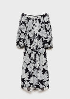 Robe Bustier À Fleurs