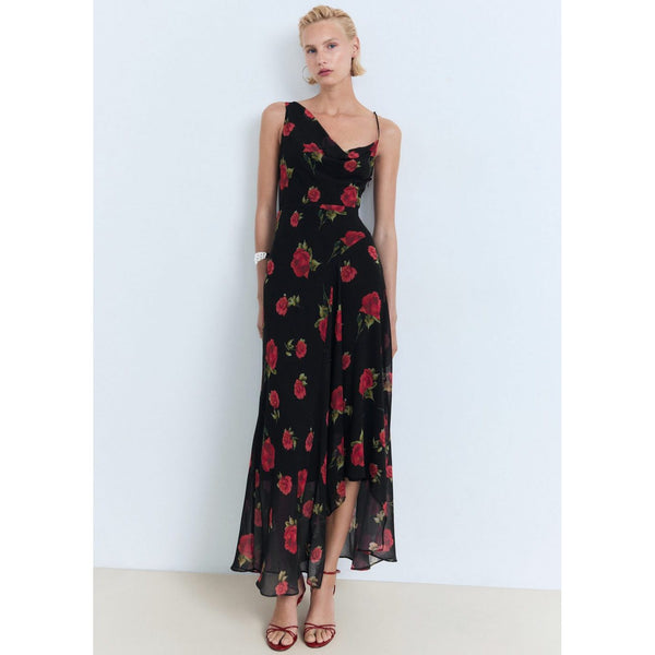 Robe Longue En Imprimé Fleuri