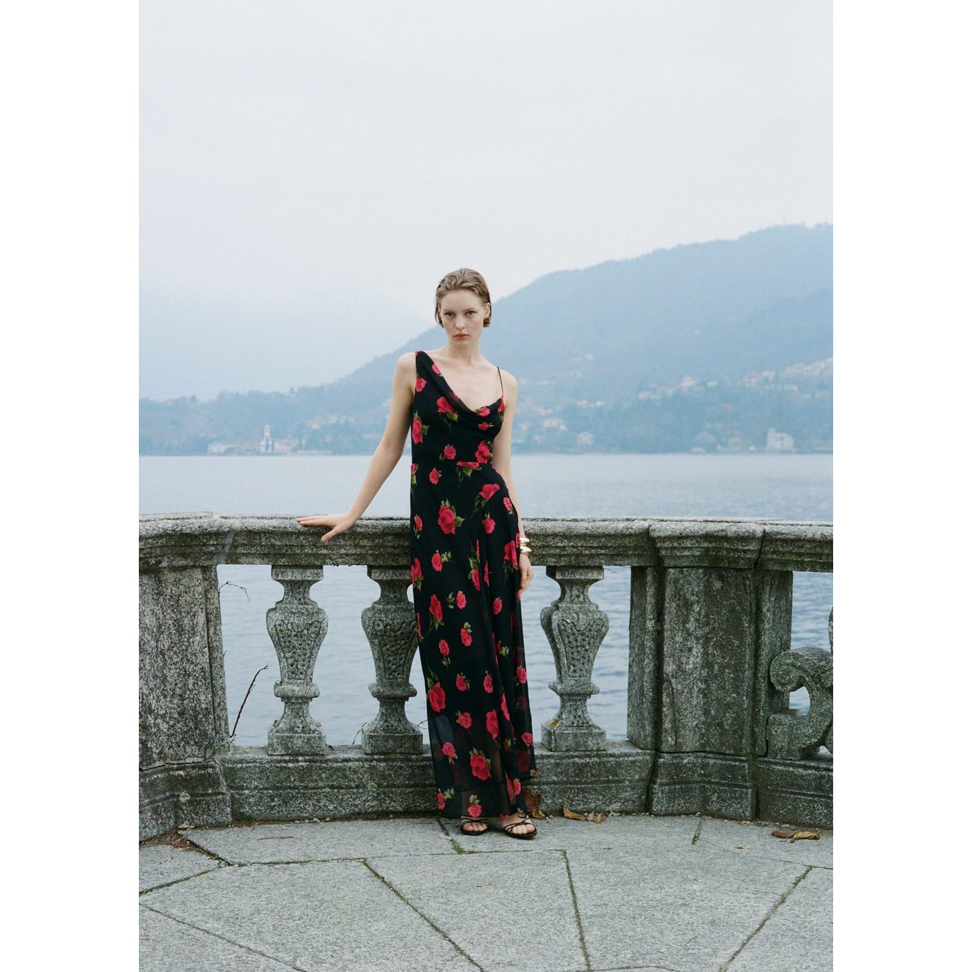 Robe Longue En Imprimé Fleuri