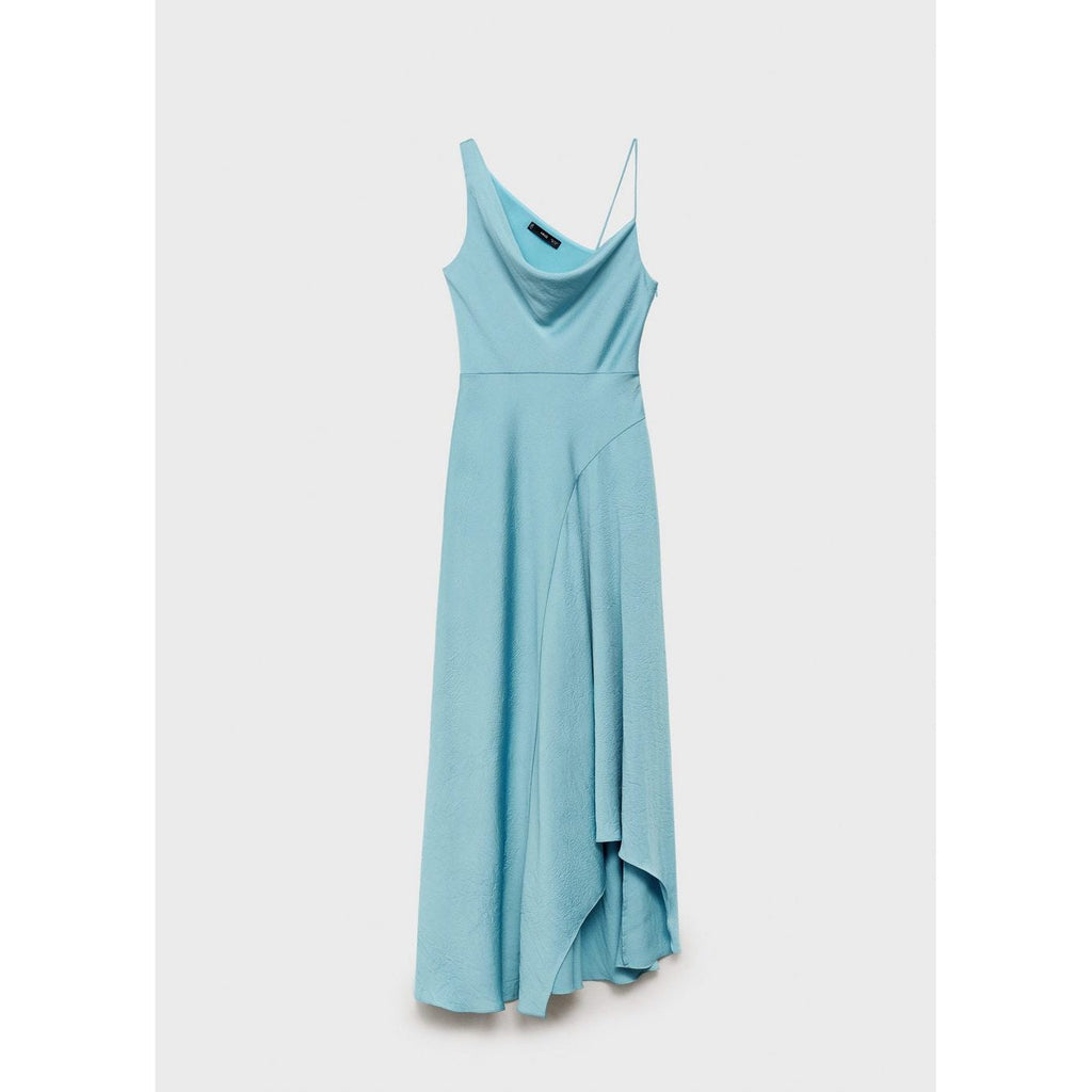 Robe Asymétrique Effet Froissé