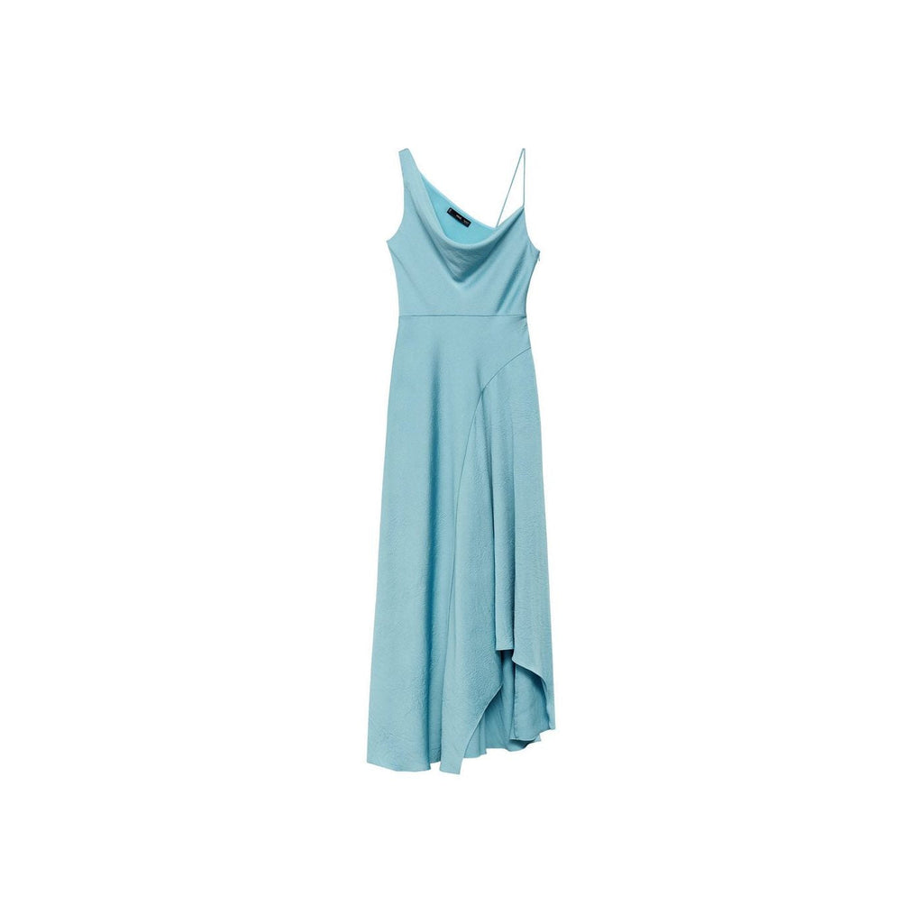 Robe Asymétrique Effet Froissé
