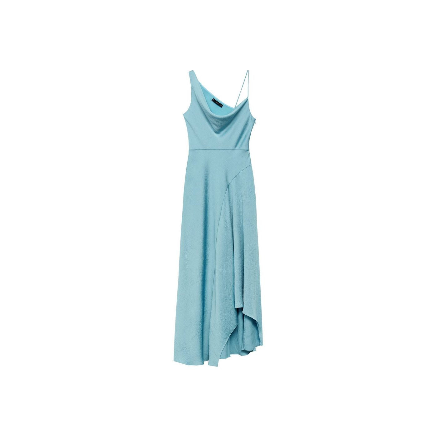Robe Asymétrique Effet Froissé