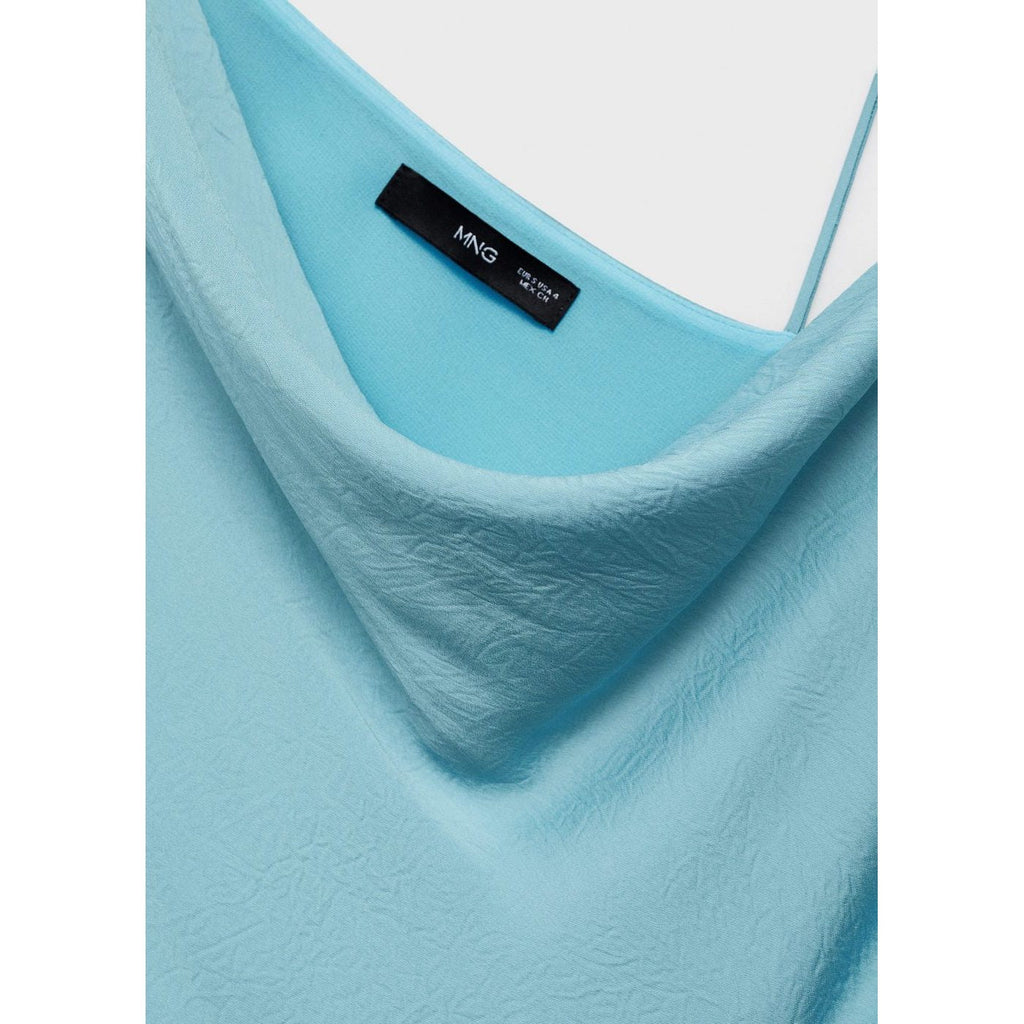 Robe Asymétrique Effet Froissé