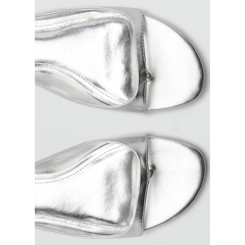 Sandales Cuir Métallisées