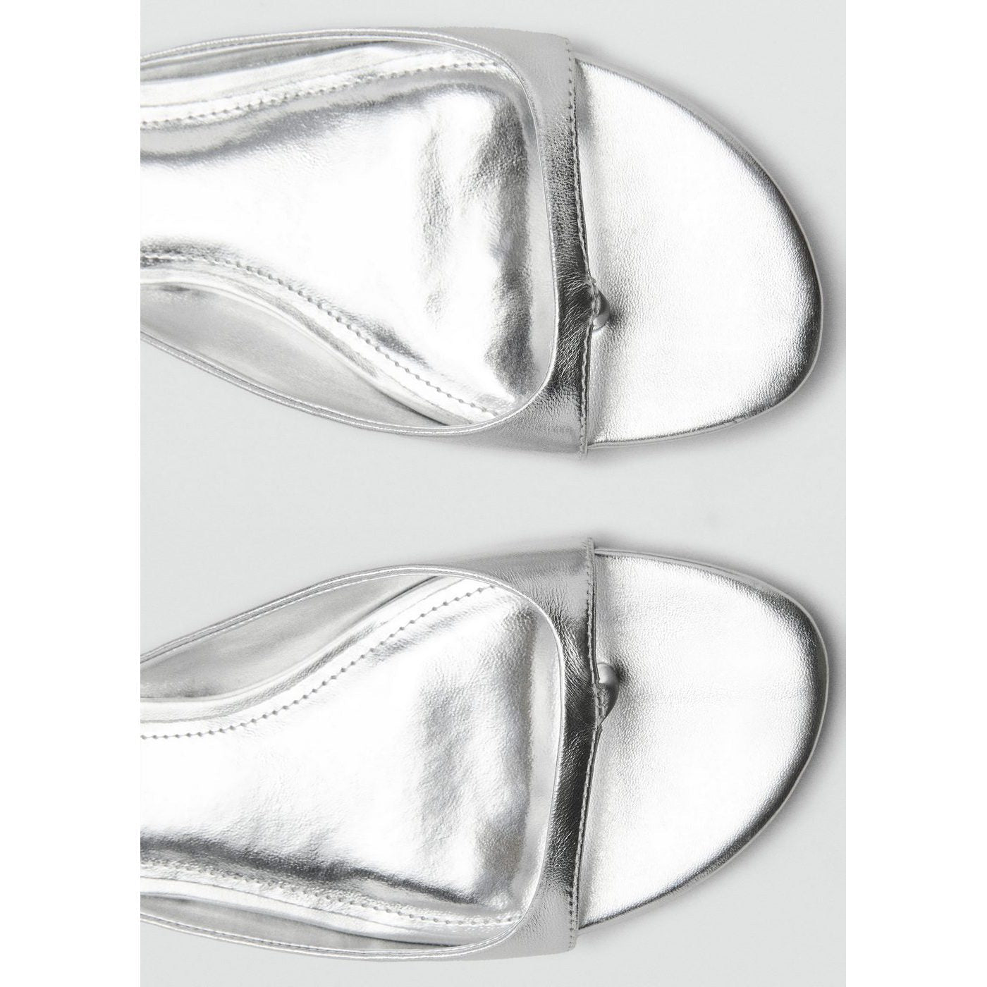 Sandales Cuir Métallisées