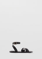 Sandales Cuir Bride Et Boucle