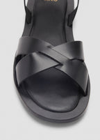 Sandales Cuir Bride Et Boucle