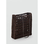 Sac Cabas Fibre Naturelle Ajouré