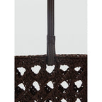 Sac Cabas Fibre Naturelle Ajouré