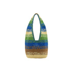 Sac Cabas En Fibres Naturelles Dégradé