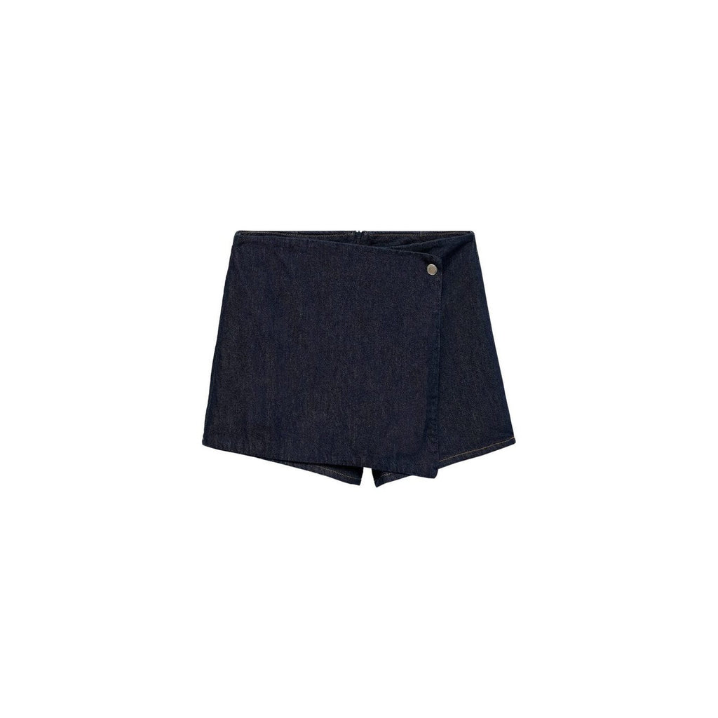 Jupe Short En Jean Croisée