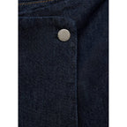 Jupe Short En Jean Croisée
