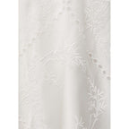 Robe Brodée Détails Ajourés