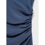 Robe Droite Drapée