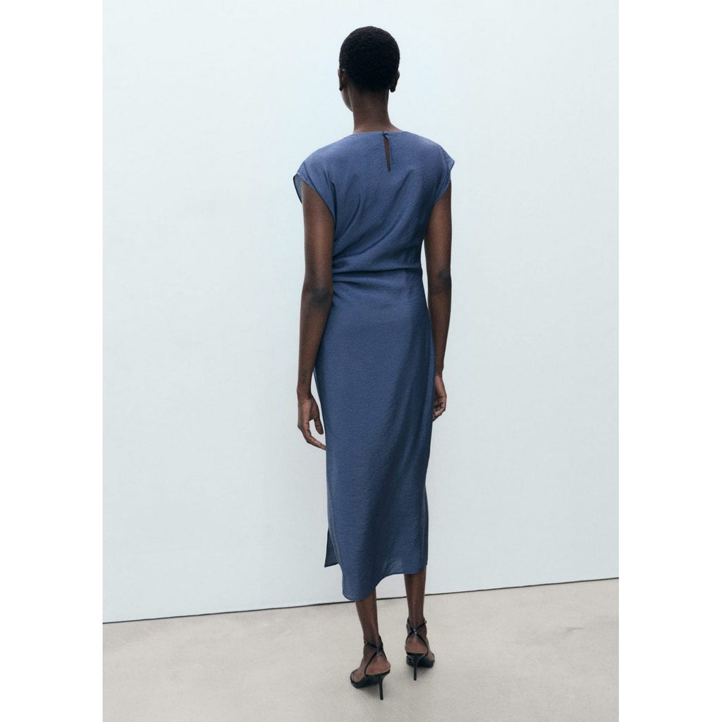 Robe Droite Drapée