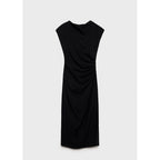 Robe Droite Drapée