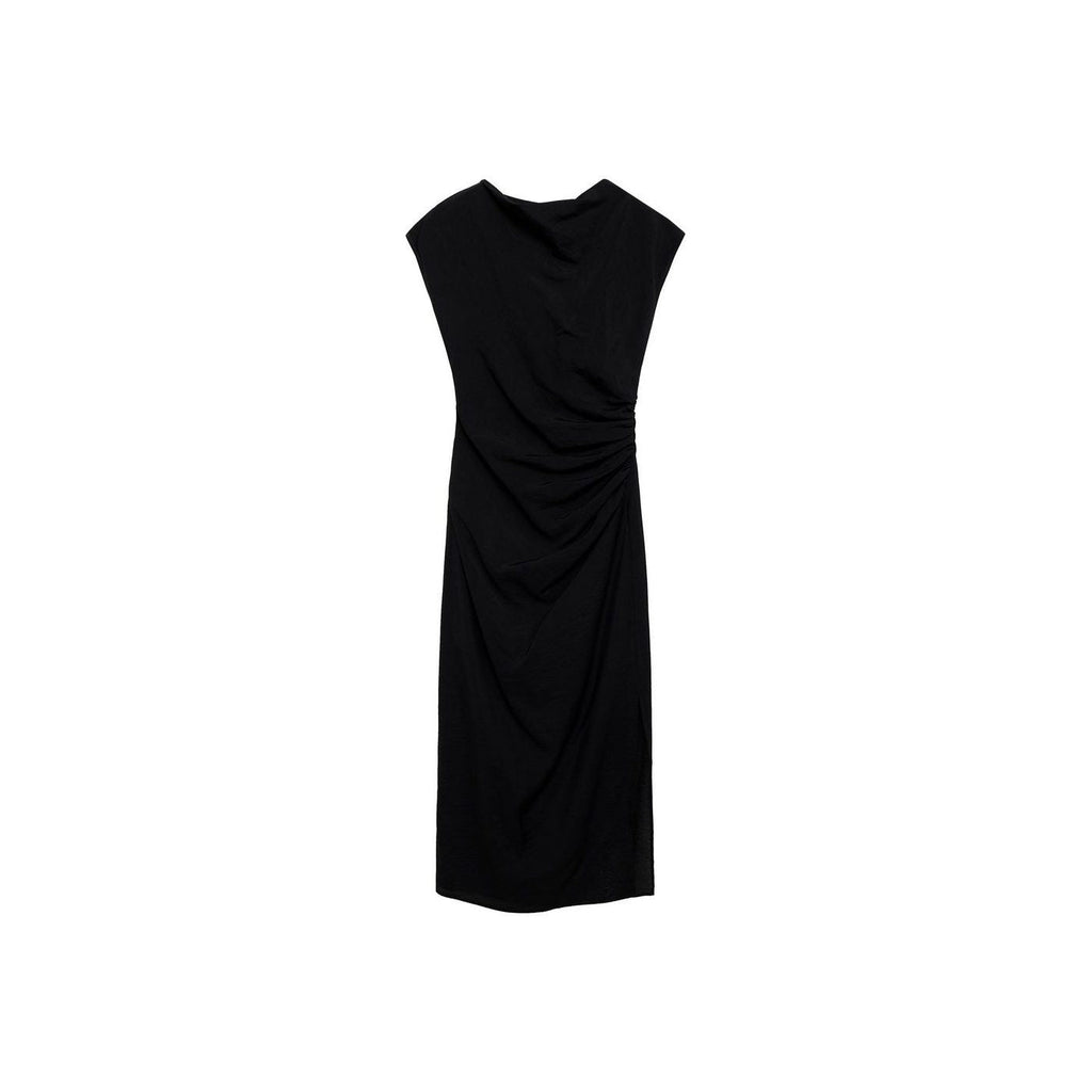 Robe Droite Drapée
