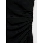 Robe Droite Drapée