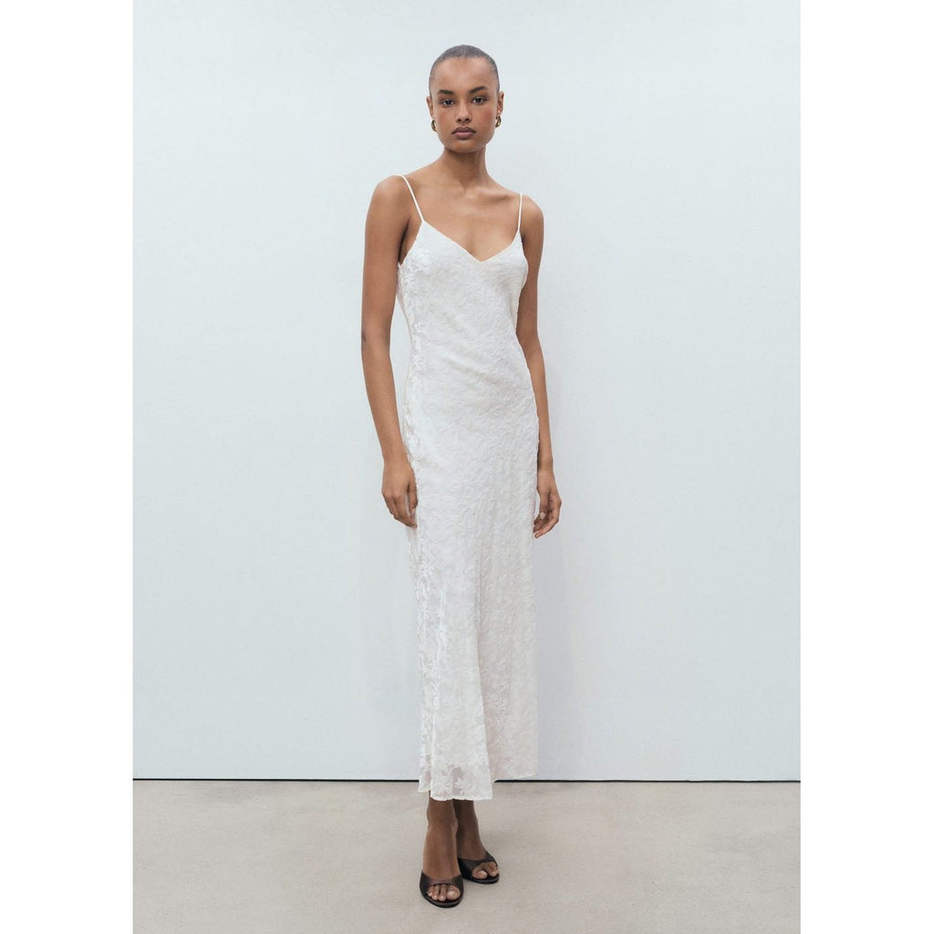 Robe Dévorée À Fleurs