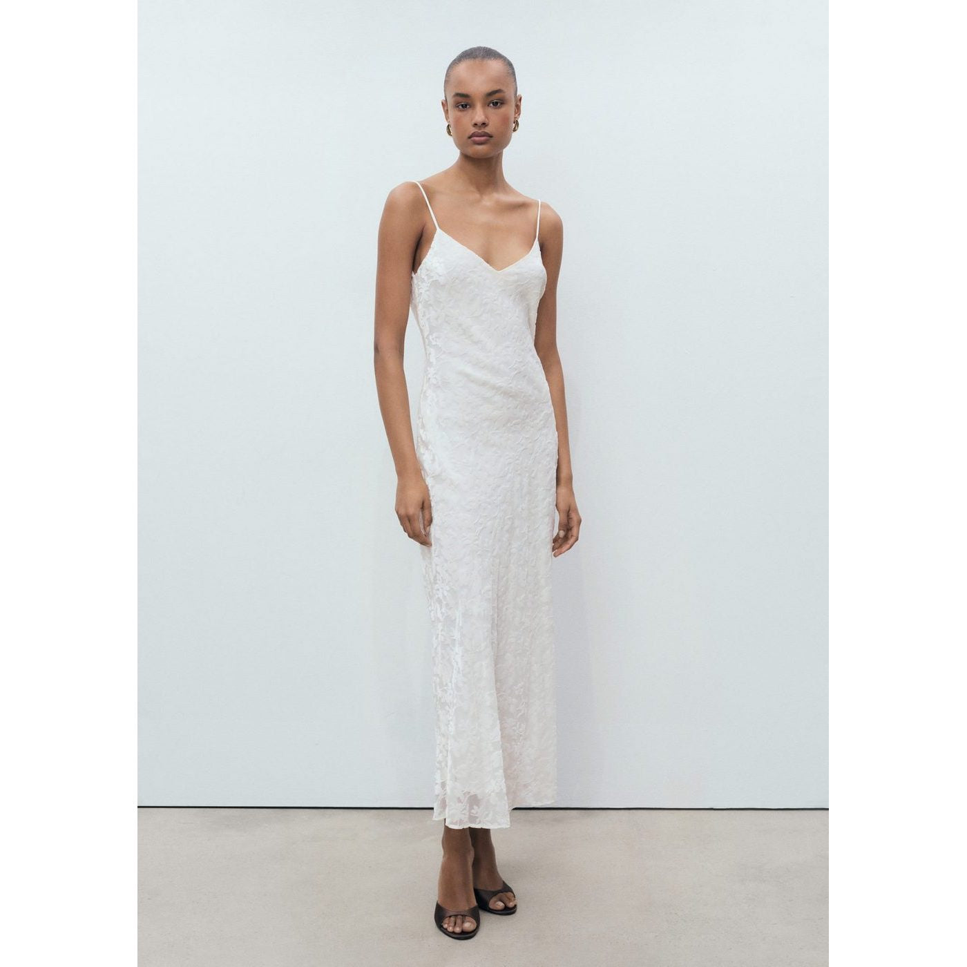 Robe Dévorée À Fleurs