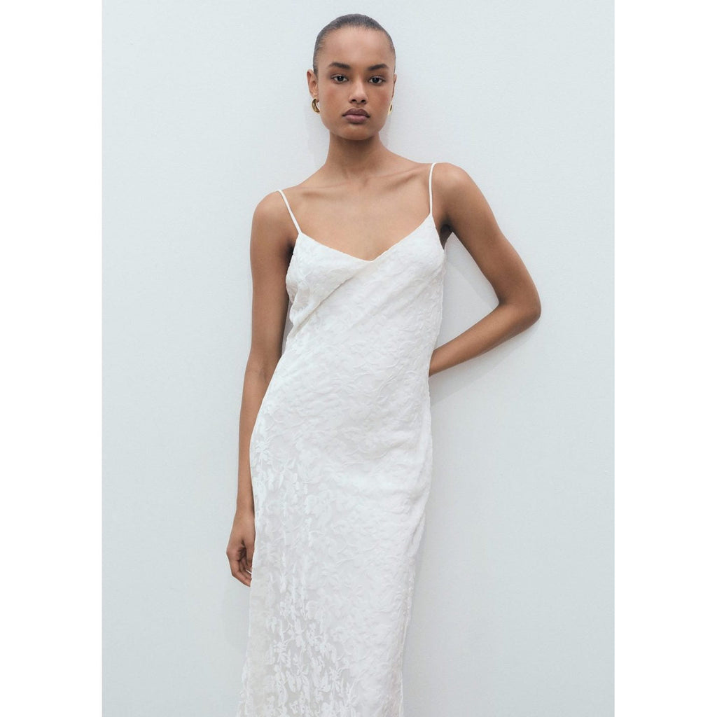 Robe Dévorée À Fleurs
