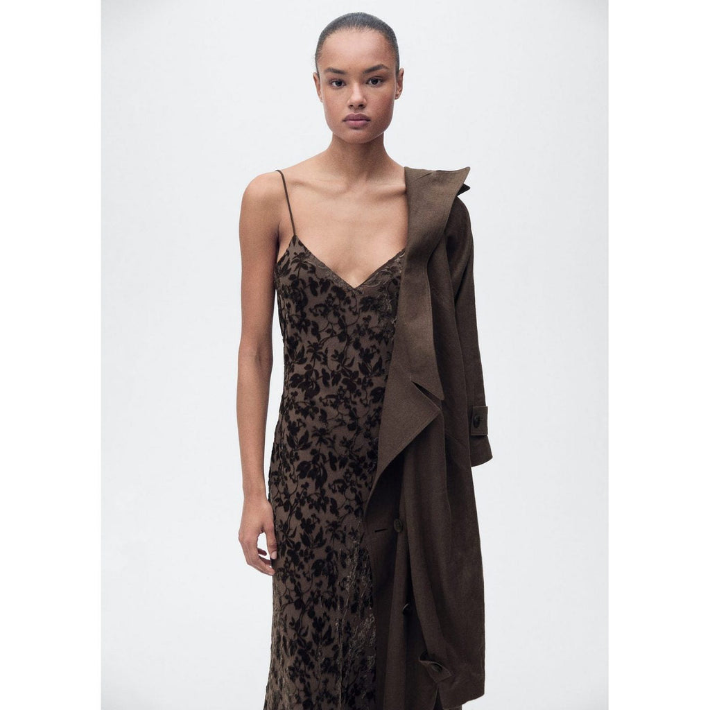 Robe Dévorée À Fleurs