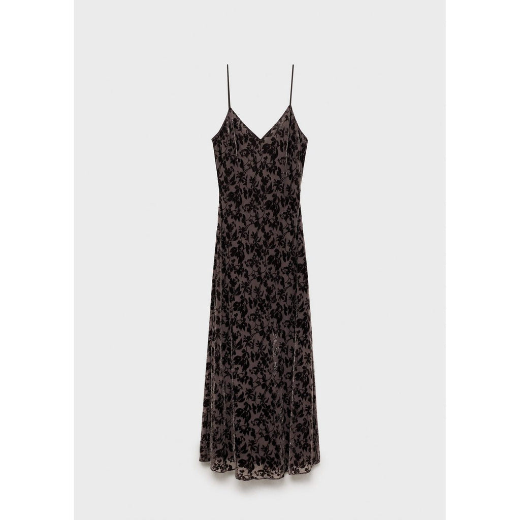 Robe Dévorée À Fleurs