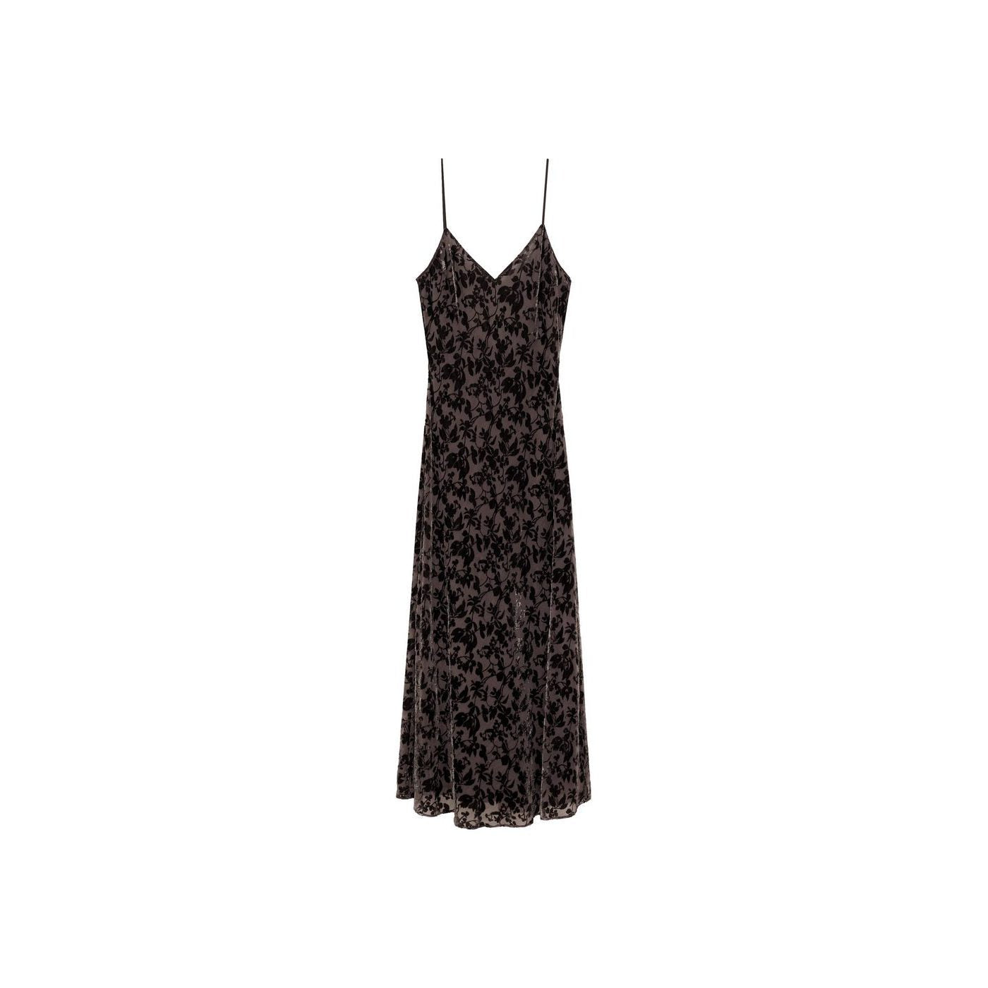 Robe Dévorée À Fleurs