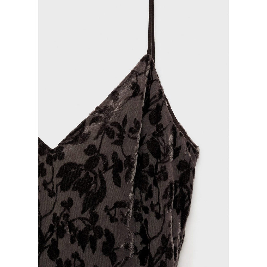 Robe Dévorée À Fleurs