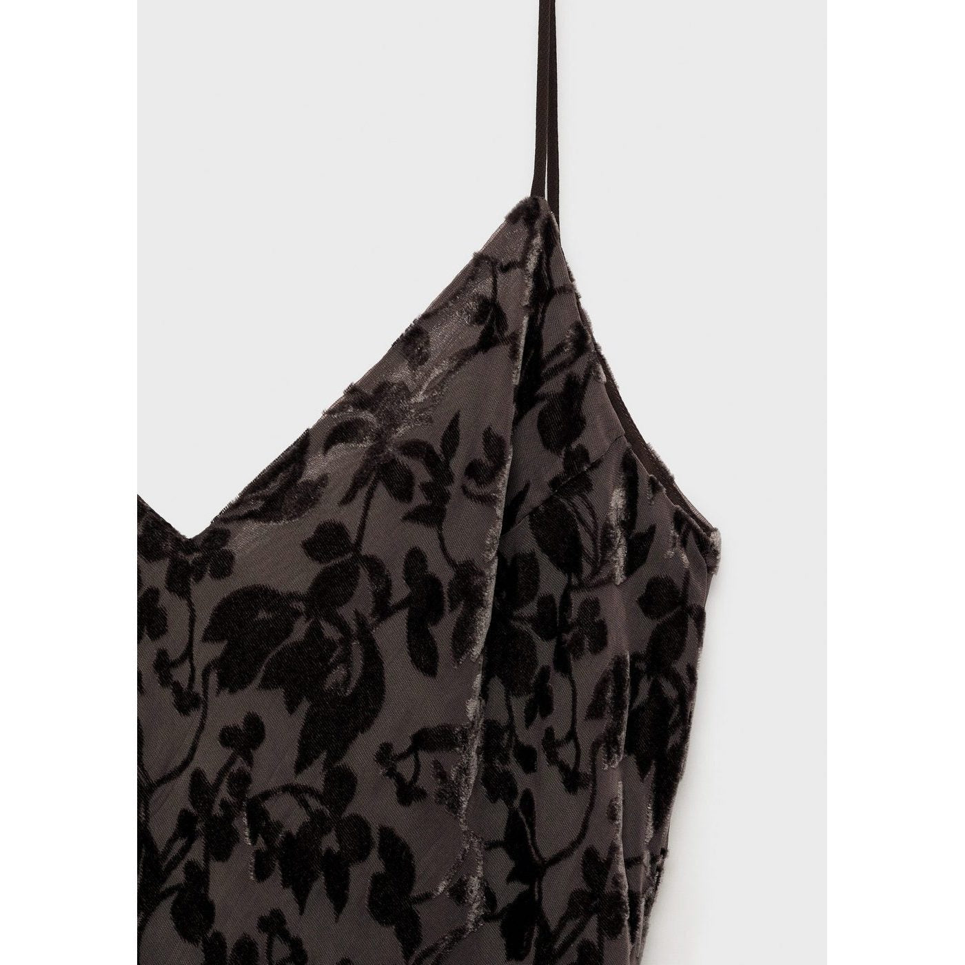 Robe Dévorée À Fleurs