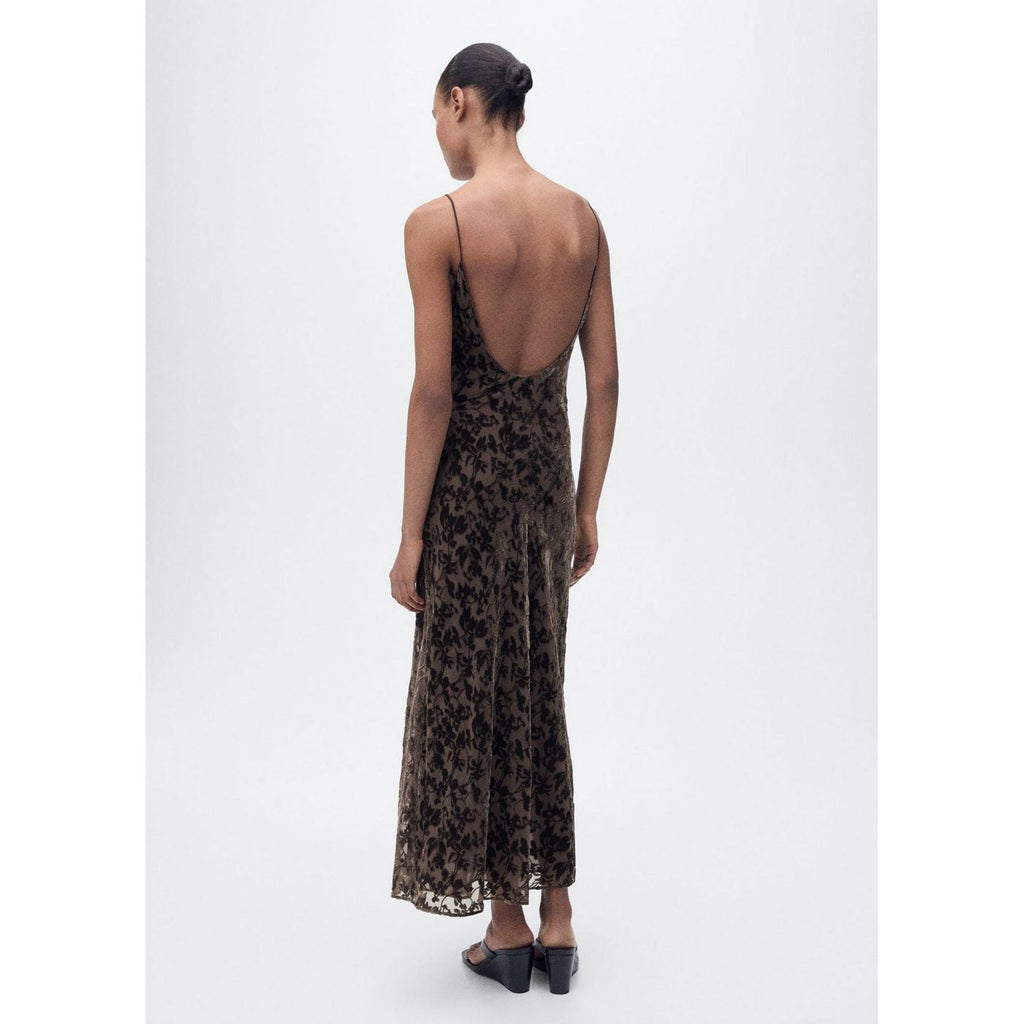 Robe Dévorée À Fleurs