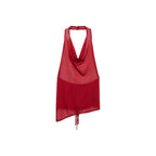 Top En Maille Drapé Dos Nu