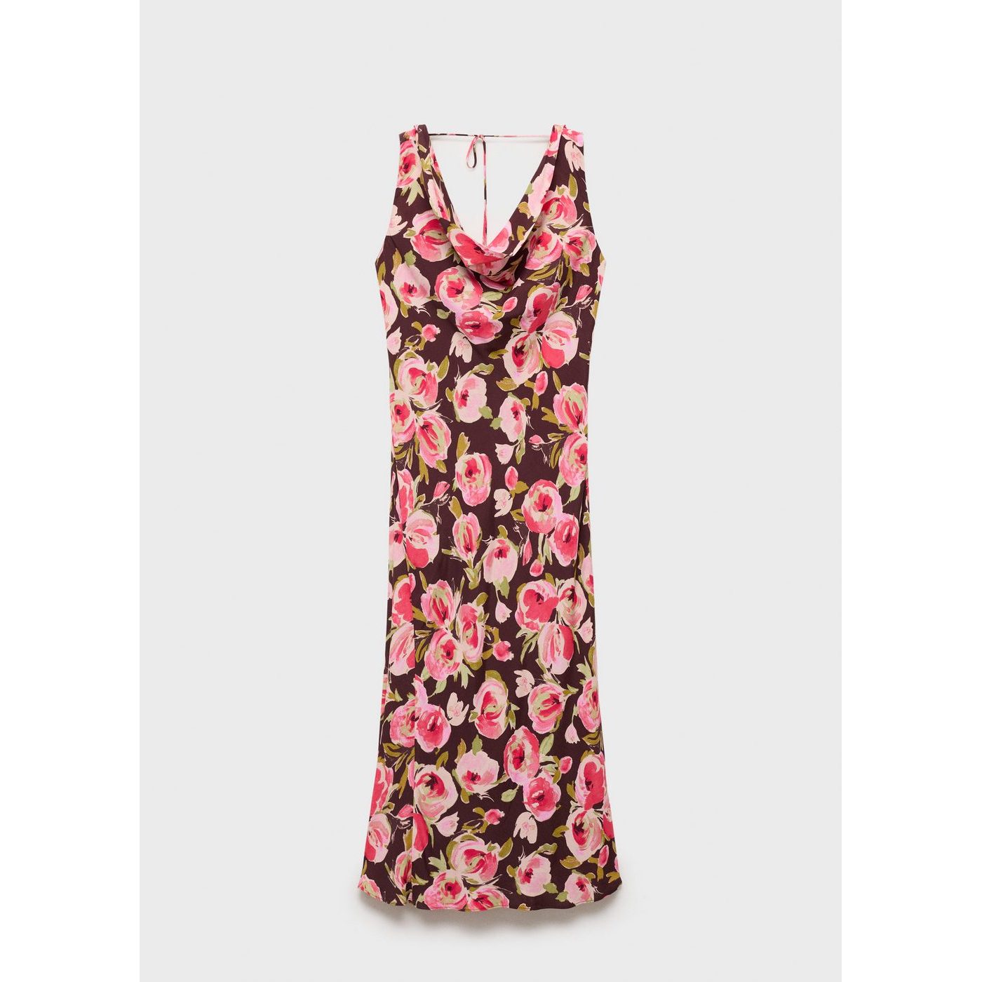 Robe Fleurie Col Bénitier
