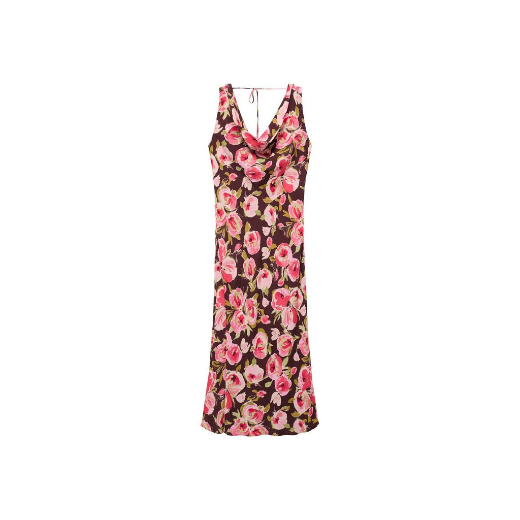 Robe Fleurie Col Bénitier