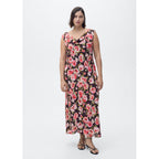 Robe Fleurie Col Bénitier