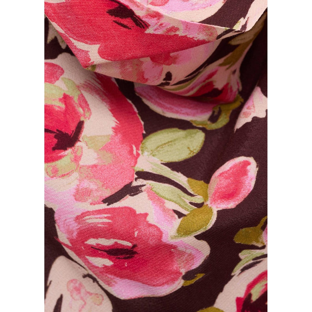 Robe Fleurie Col Bénitier