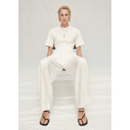 Pantalon Costume Lyocell À Pinces