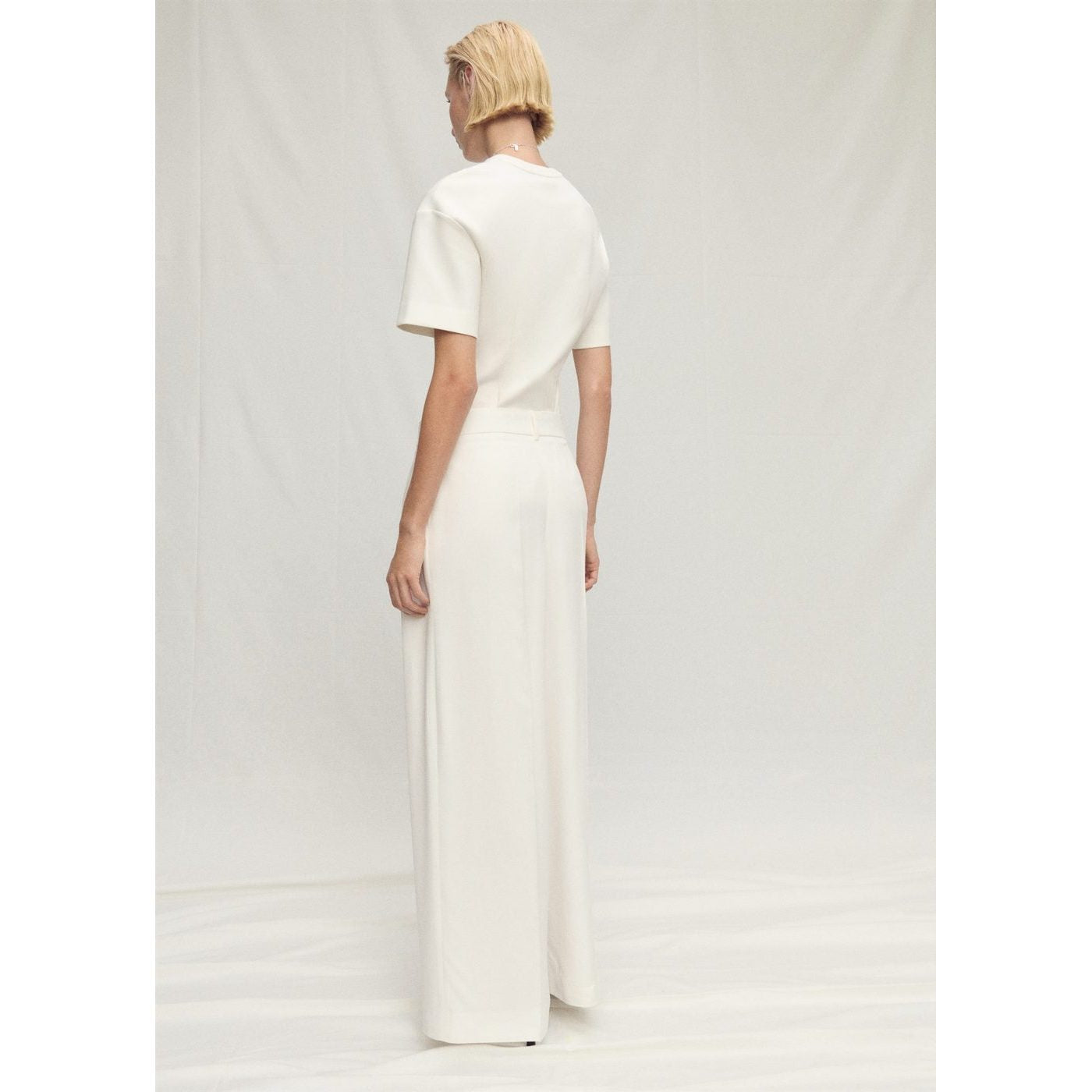 Pantalon Costume Lyocell À Pinces