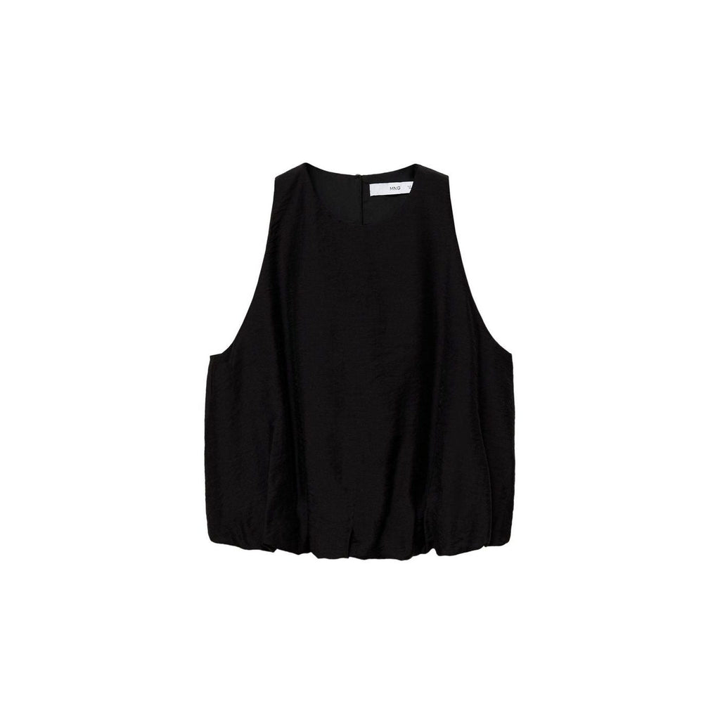 Haut En Mélange De Lyocell Avec Ourlet Bouffant