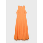 Robe Midi Manches Bouffantes