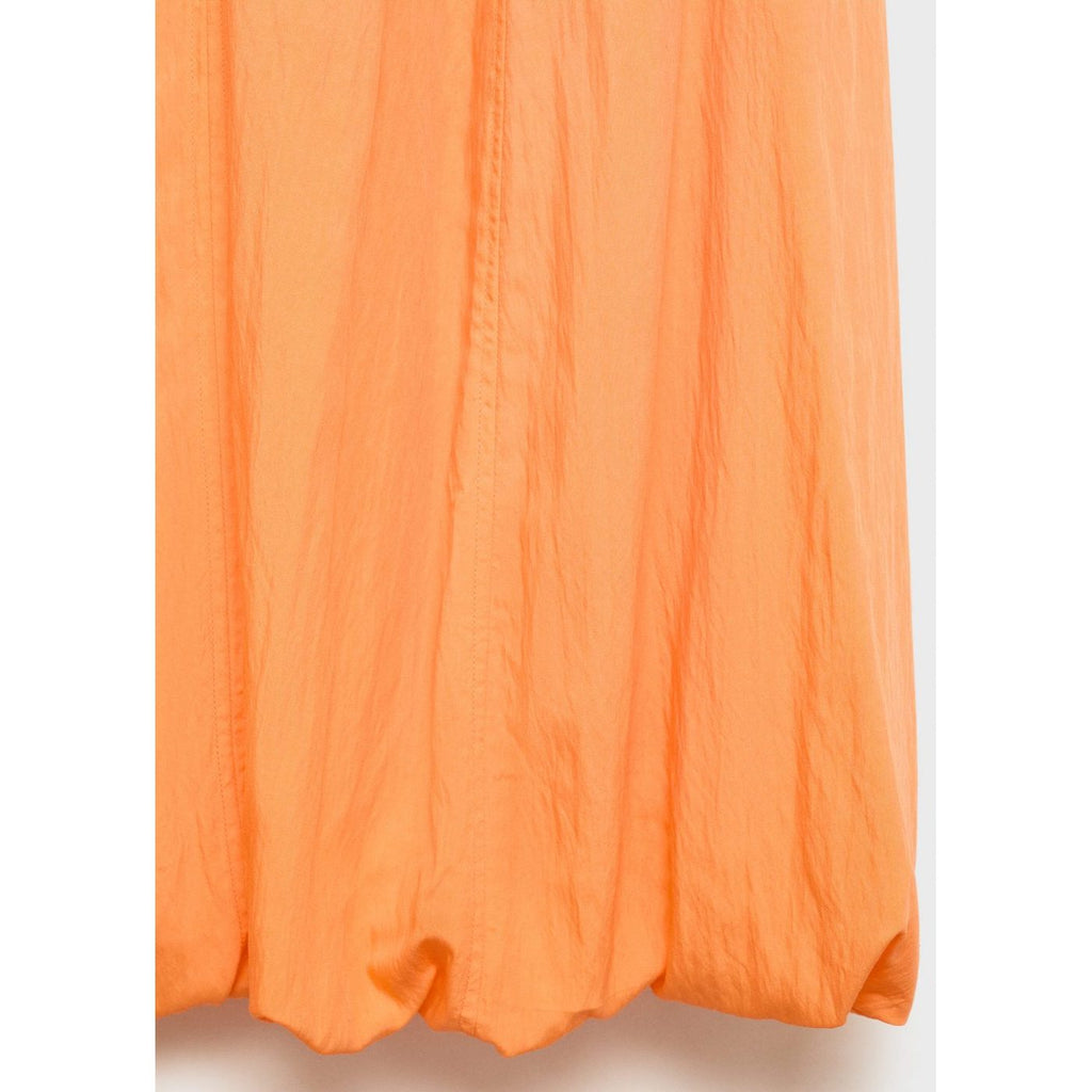 Robe Midi Manches Bouffantes