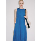 Robe Midi Manches Bouffantes