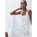 Robe Brodée À Ourlet Bouffant