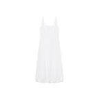 Robe Brodée À Ourlet Bouffant