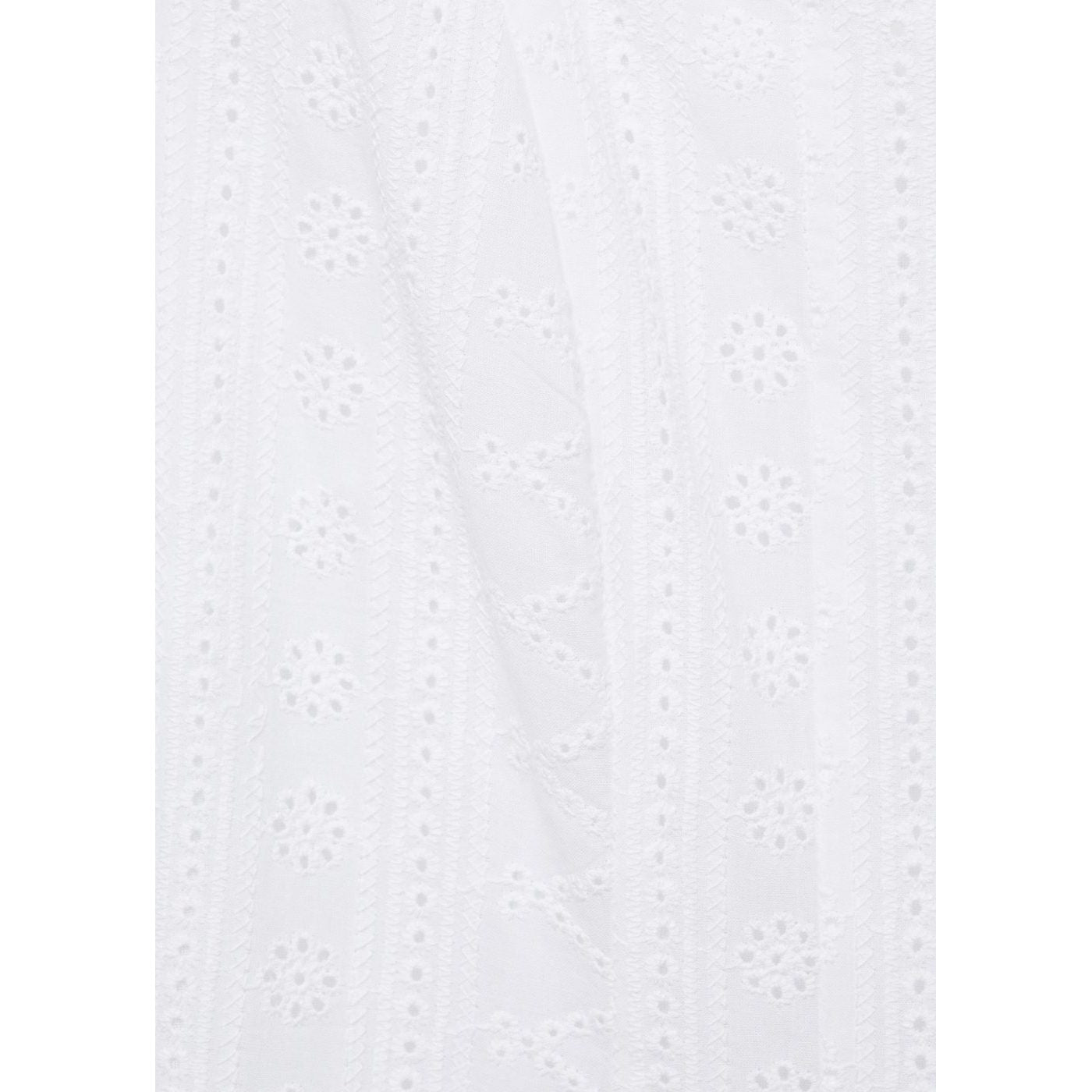 Robe Brodée À Ourlet Bouffant