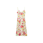 Robe Évasée Avec Imprimé À Fleurs