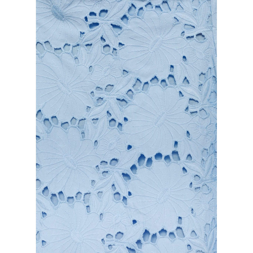 Robe Bustier À Broderie Anglaise