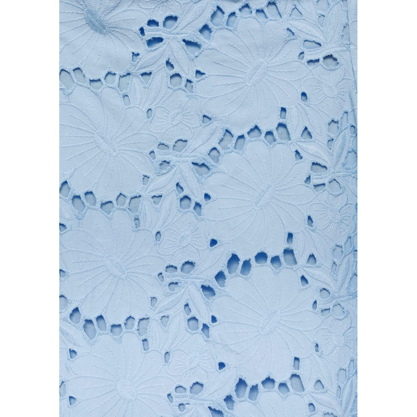 Robe Bustier À Broderie Anglaise