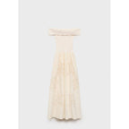 Robe Combinée Détails Brodés